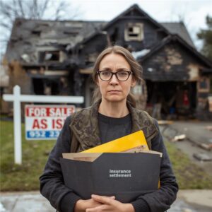 Investor with fire damaged home